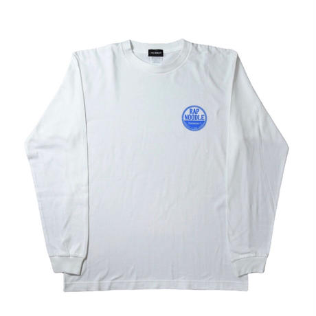 RAP NOODLE  L/S Shirt /  White
